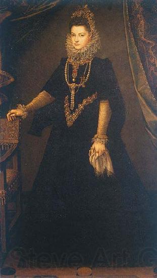 Sofonisba Anguissola Infantin Isabella Clara Eugenia France oil painting art